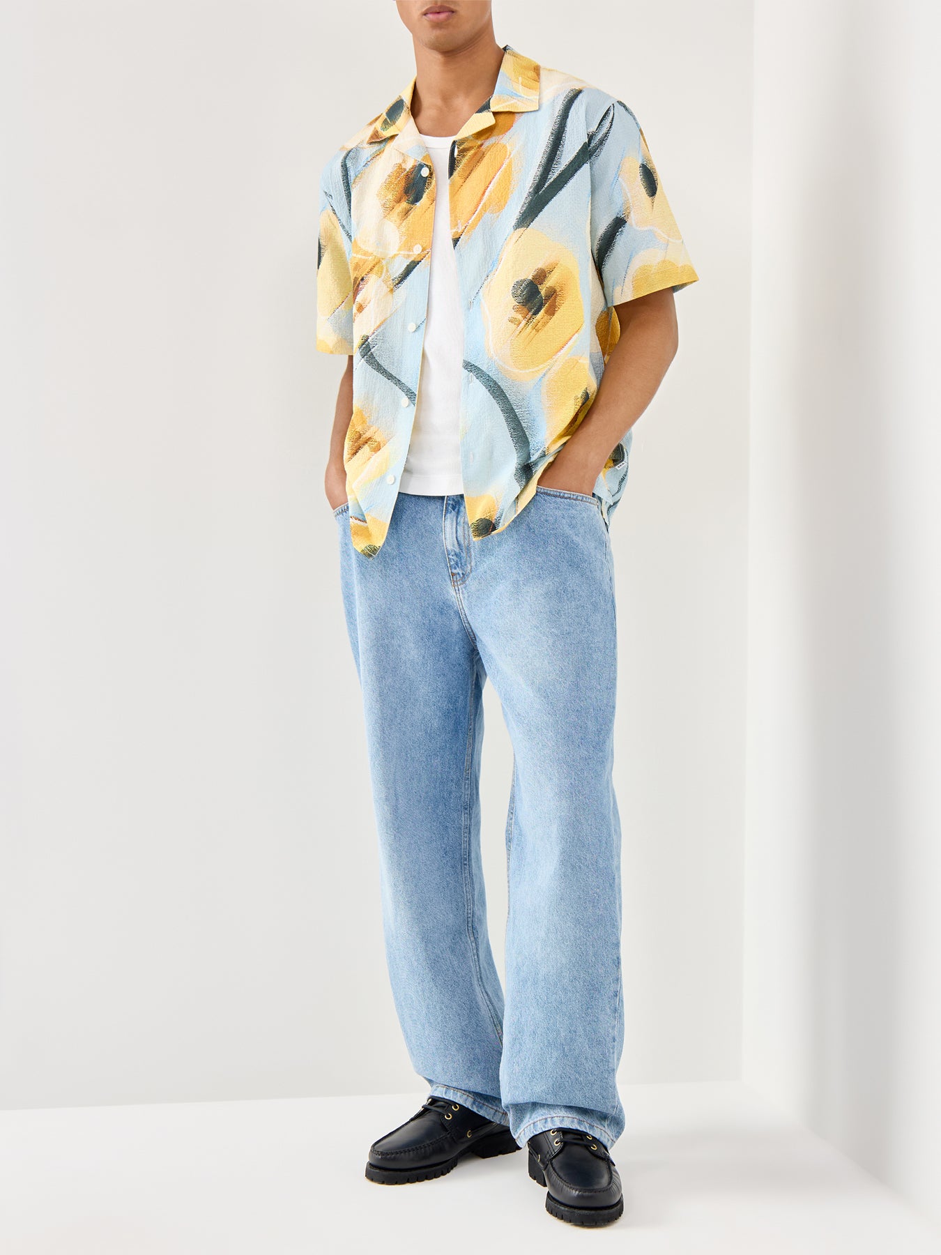 Didcot Abstract Print Short Sleeves Shirt