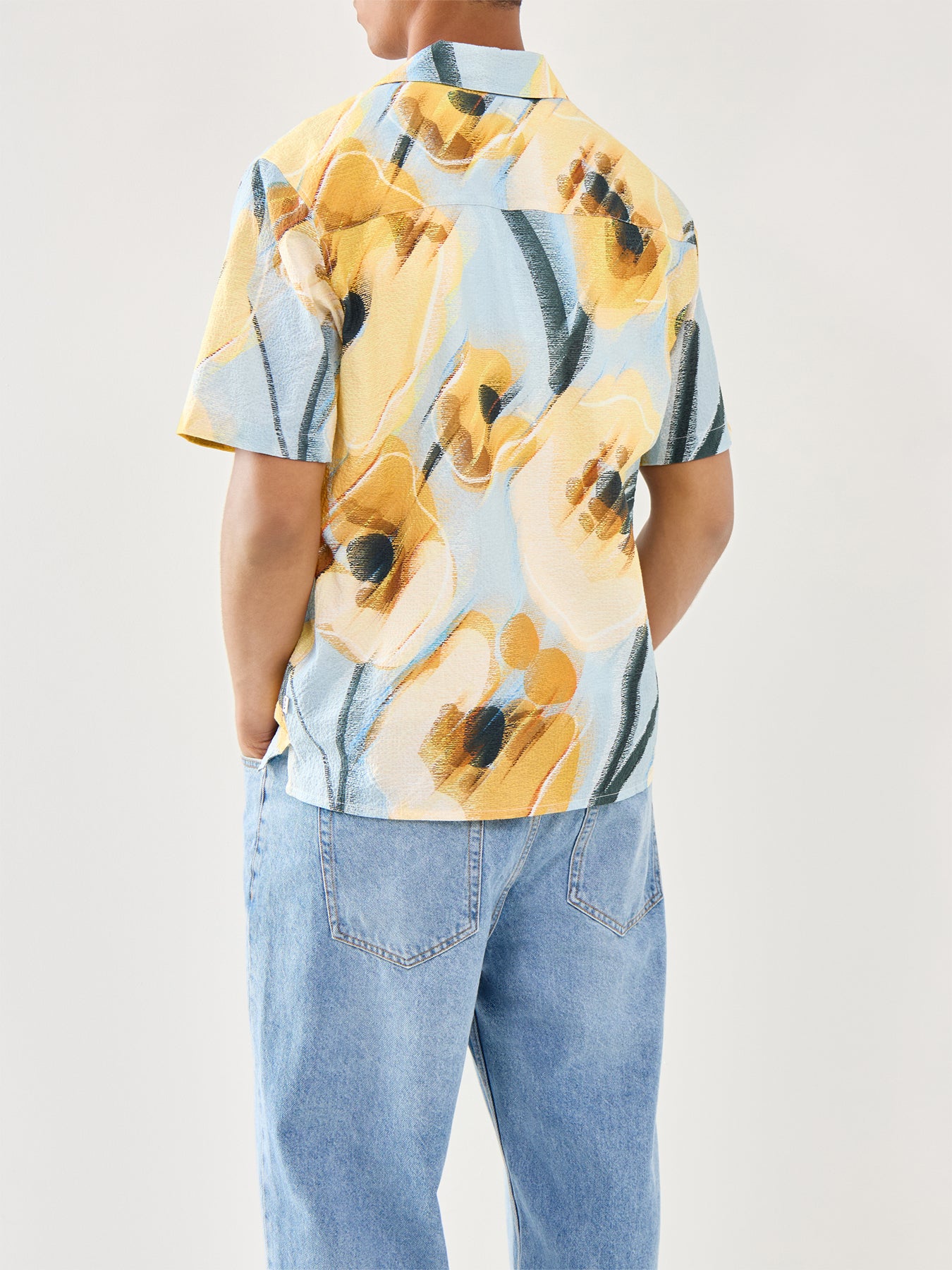 Didcot Abstract Print Short Sleeves Shirt