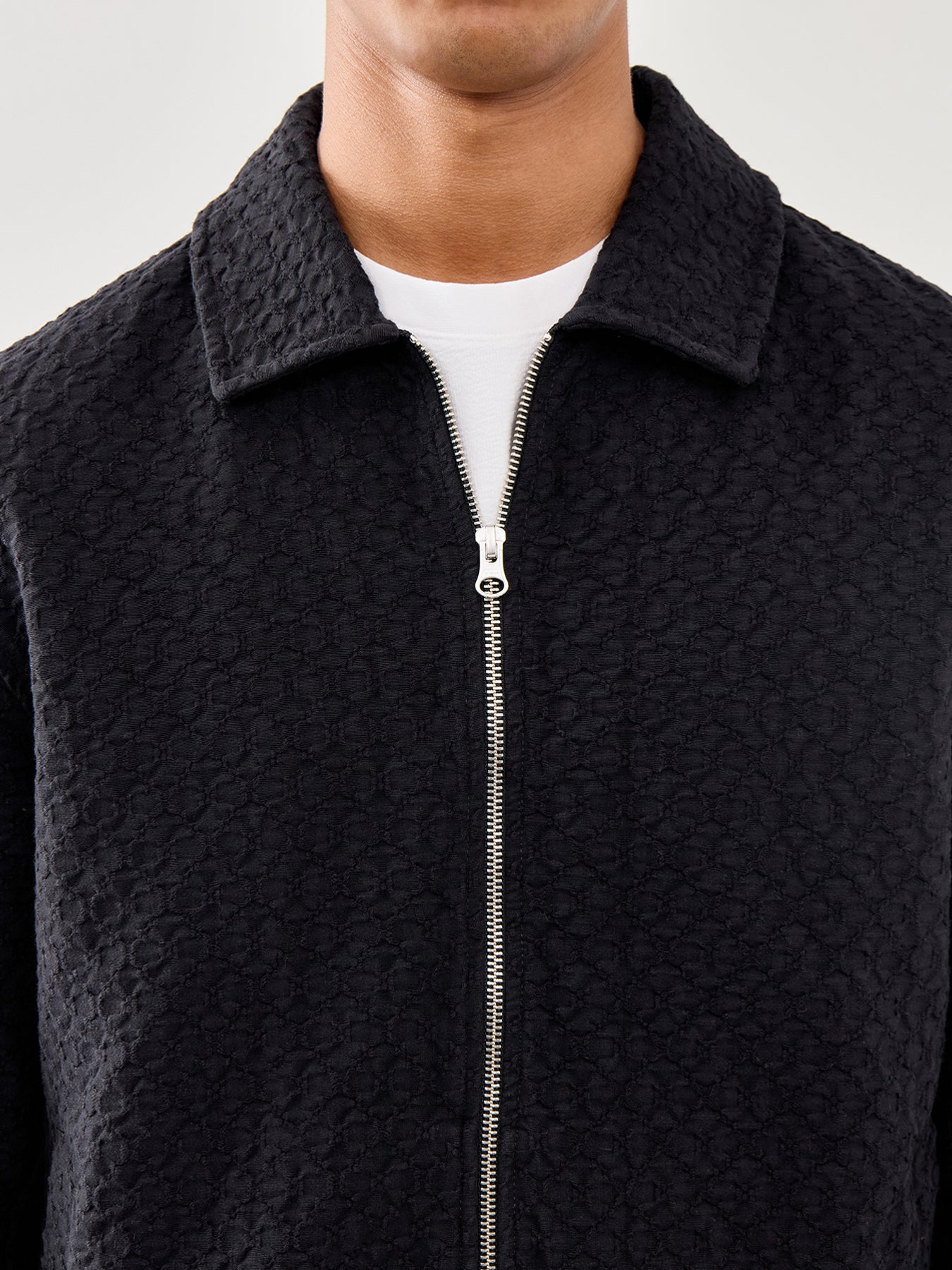 Eldon Diamond Floral Weave Jacket