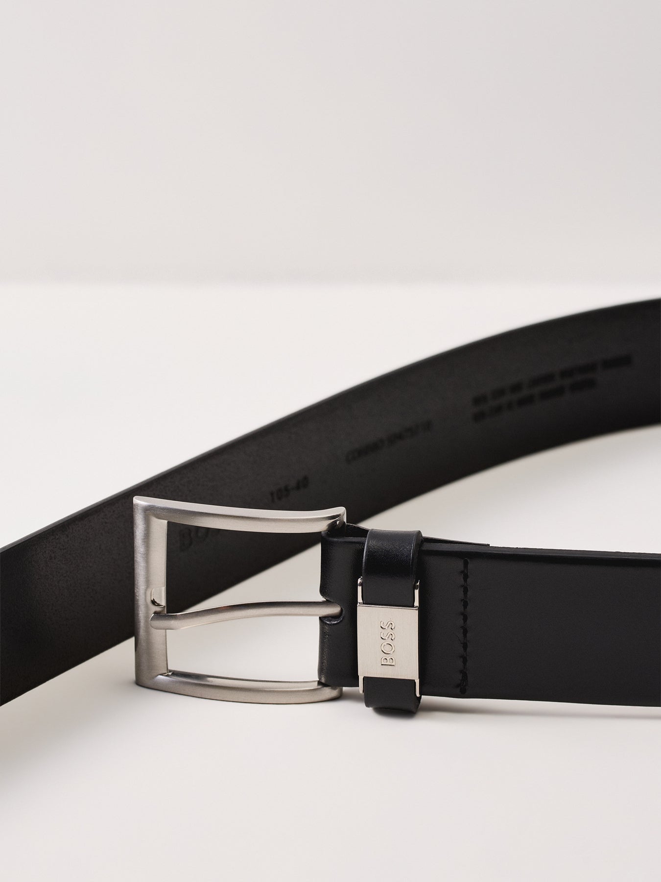 Connio Leather Belt Black