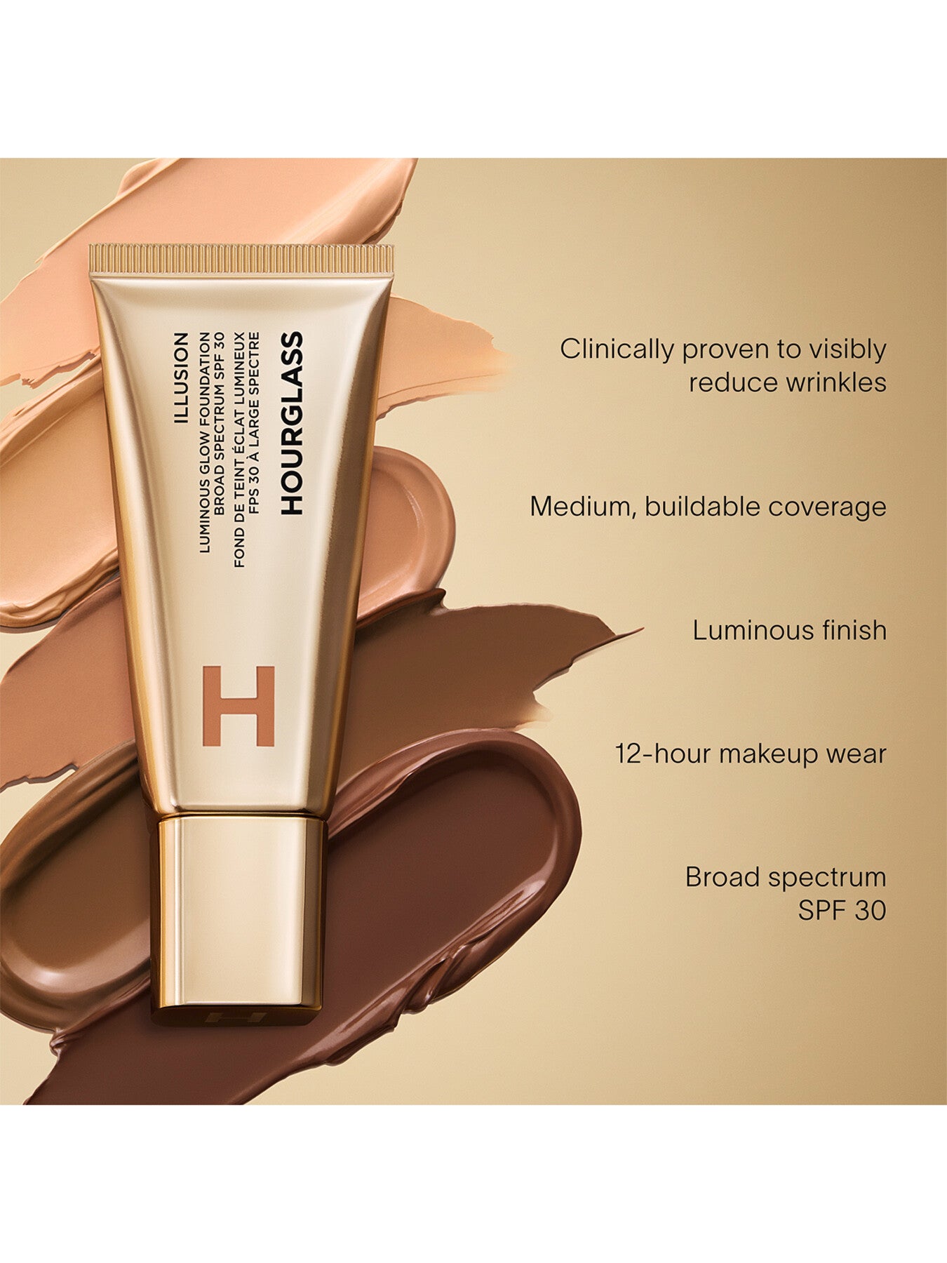 Illusion Luminous Glow Foundation SPF 30 35ml