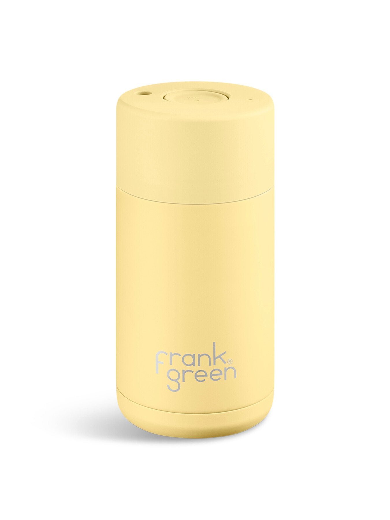 Ceramic Reusable 355ml Cup Yellow