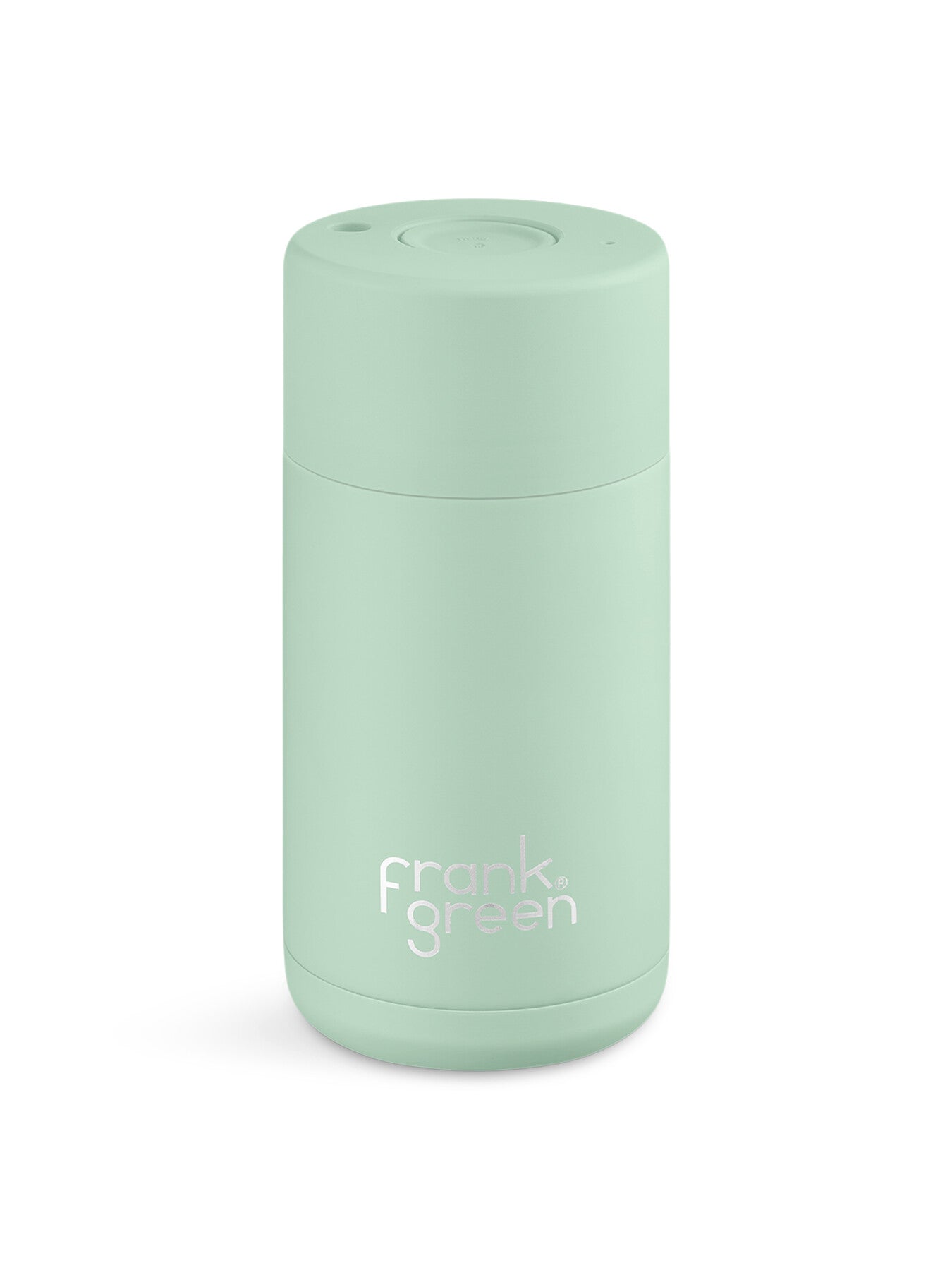 Ceramic Reusable 355ml Cup Mint green