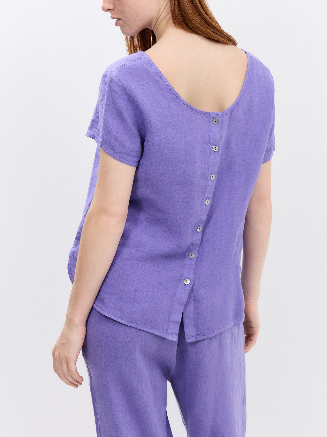 Linen Sleeveless Top