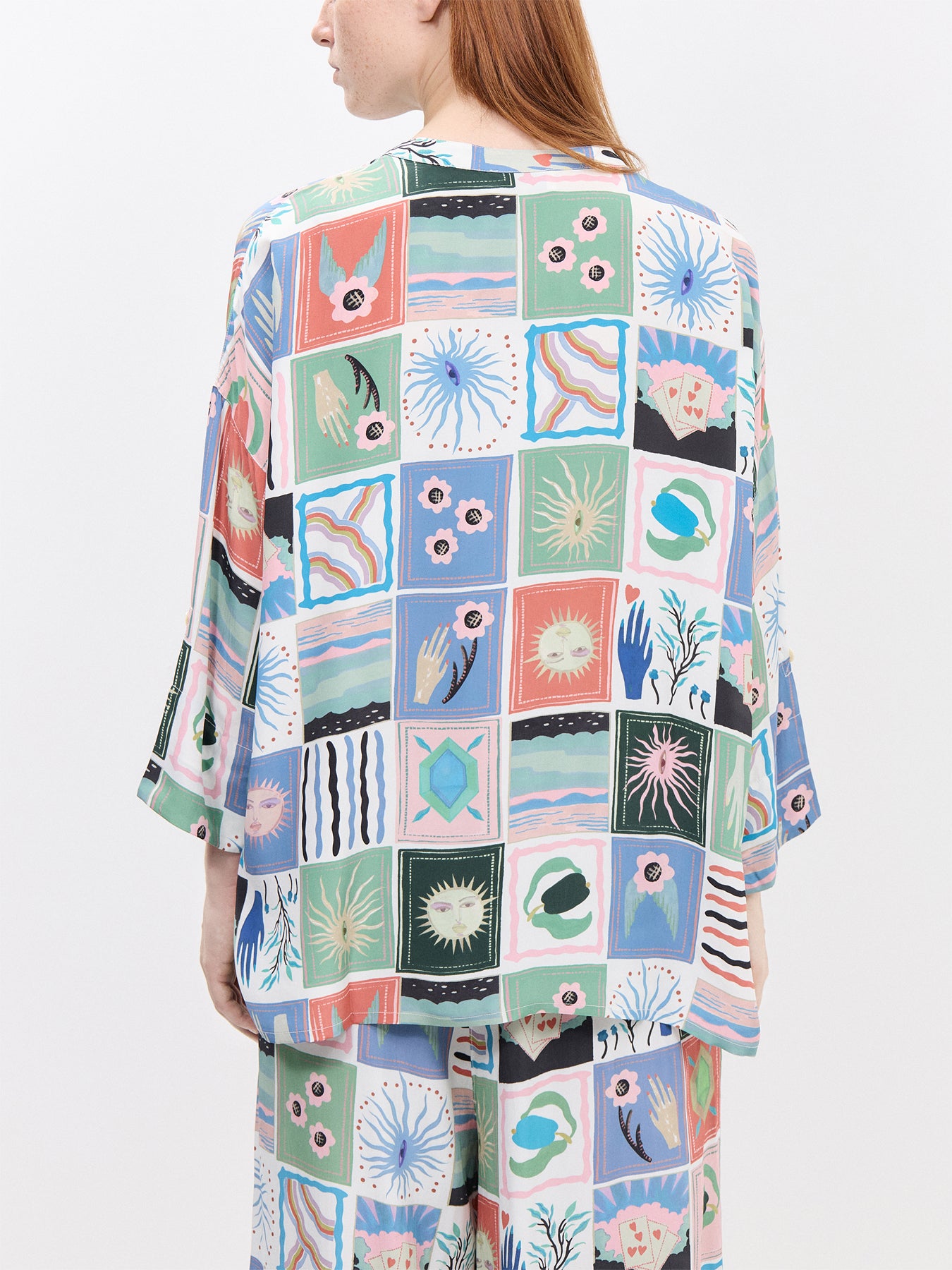 Mystical Collage Boxy Shirt