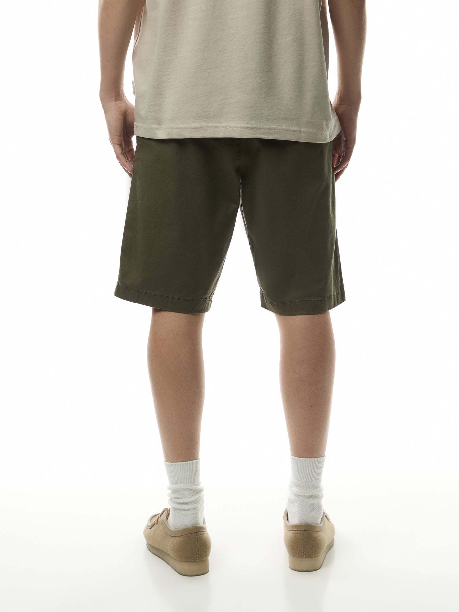 Relaxed Twill Shorts