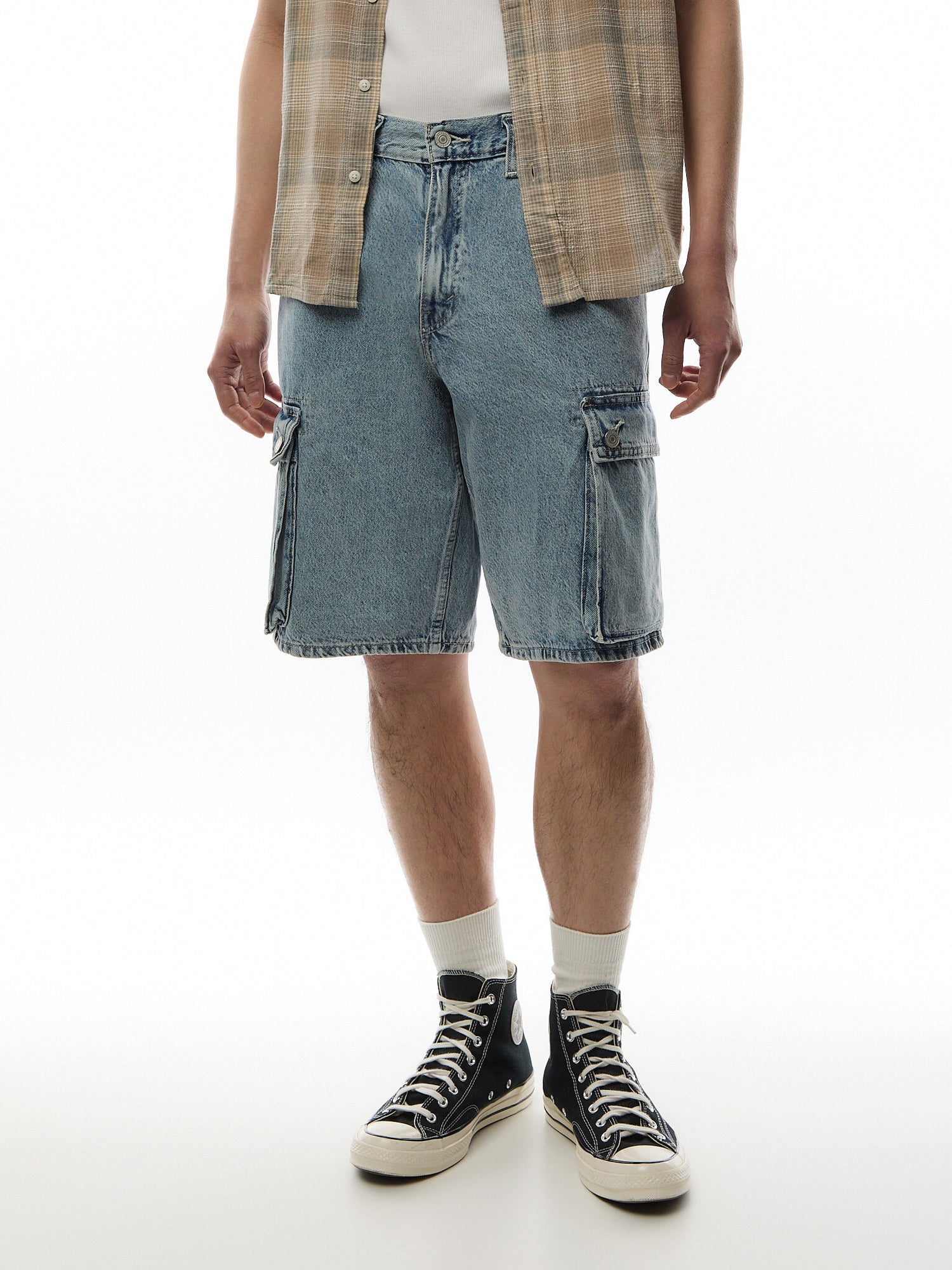 478 Baggy Cargo Shorts Worn In