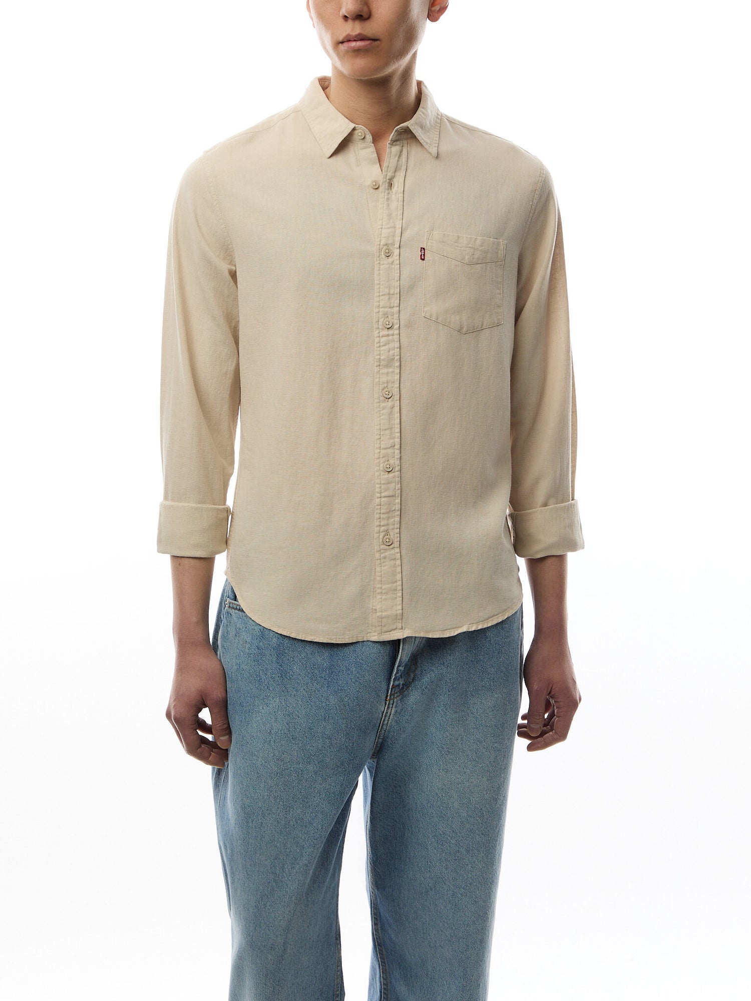 Sunset 1 Pocket Linen Shirt