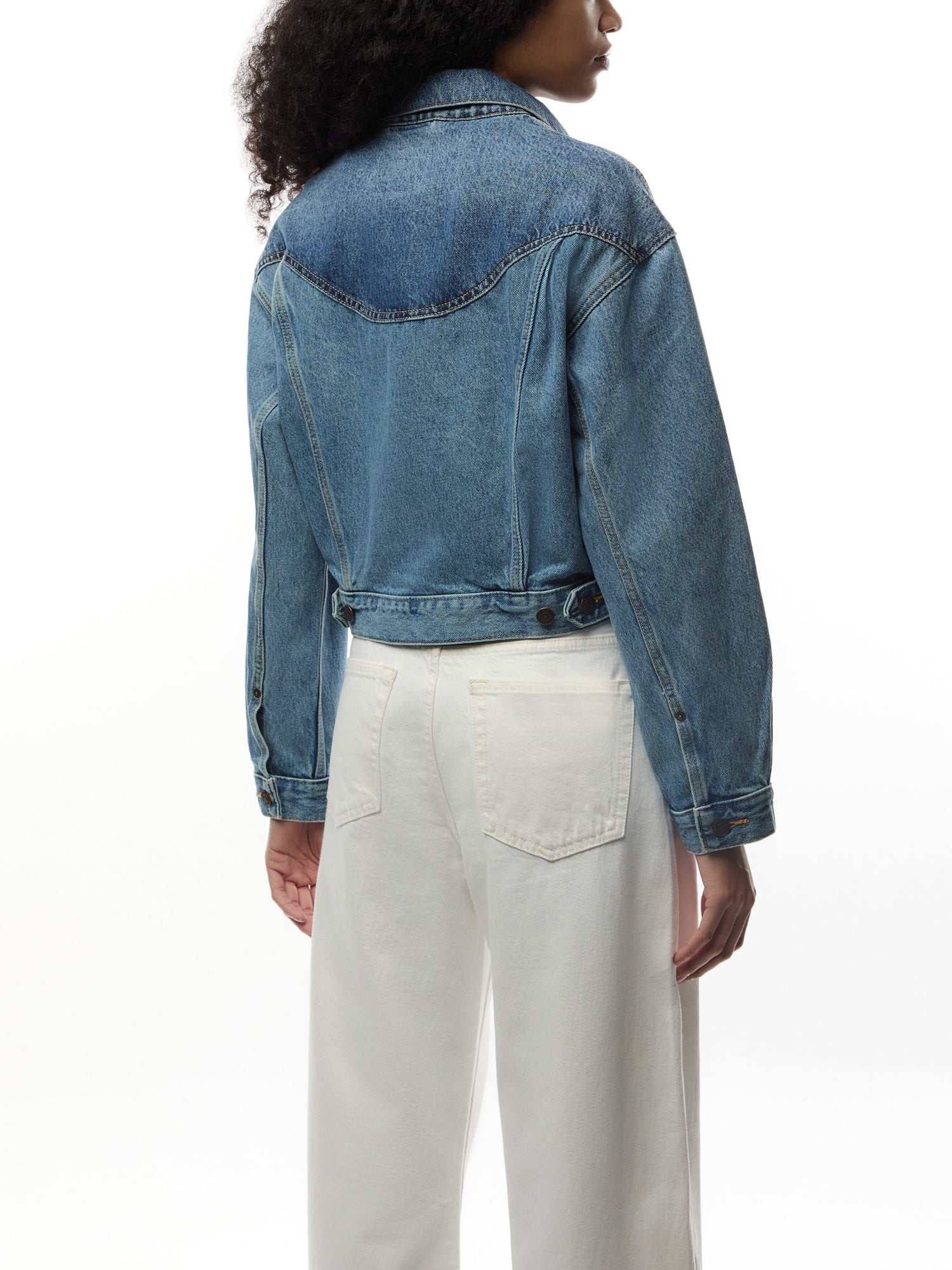 Shrunken 90s Trucker Jacket