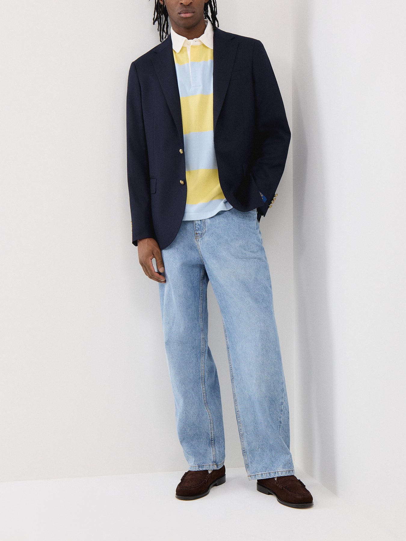 Wool Gabardine Blazer