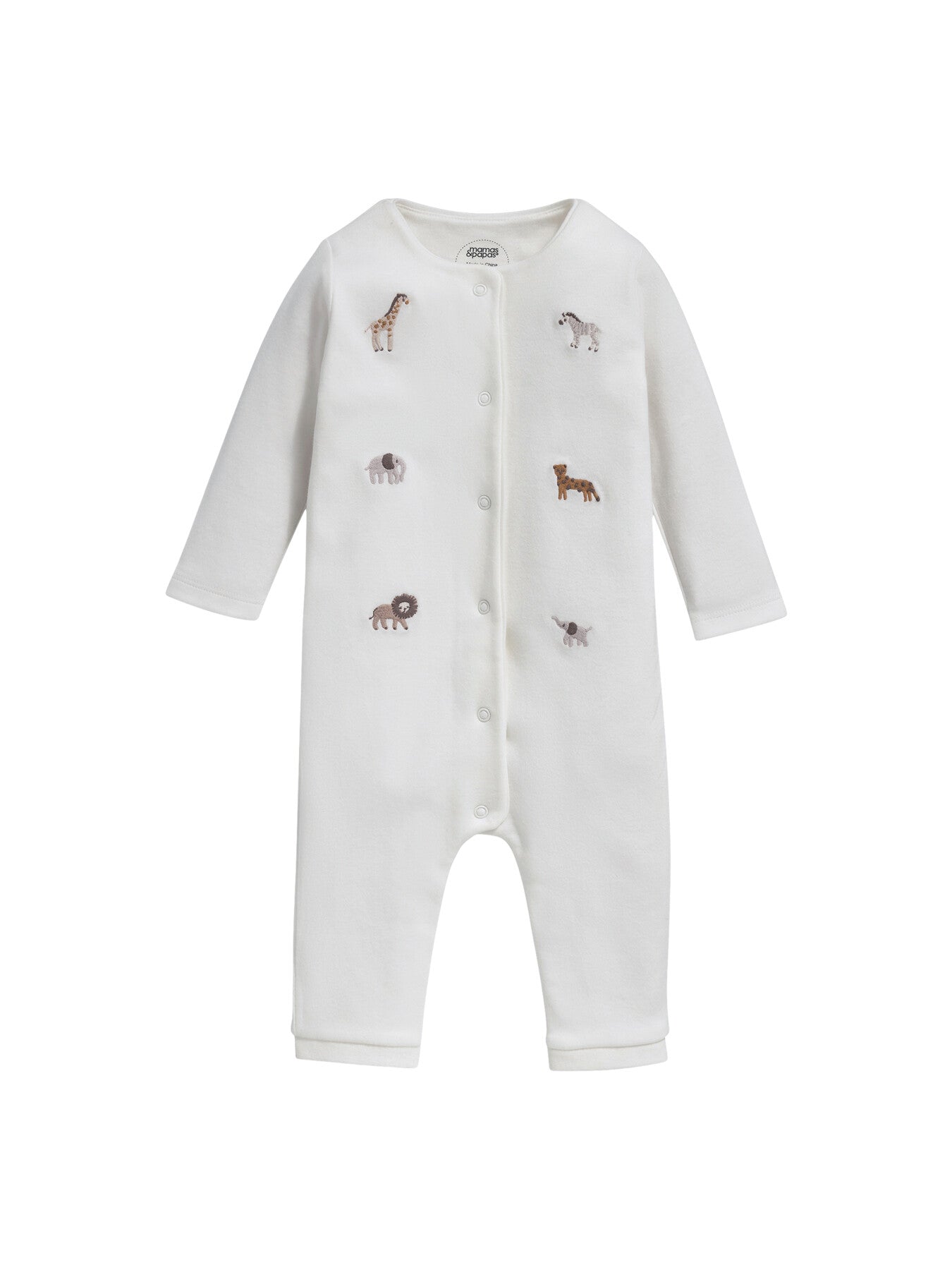 Safari Embroided Romper