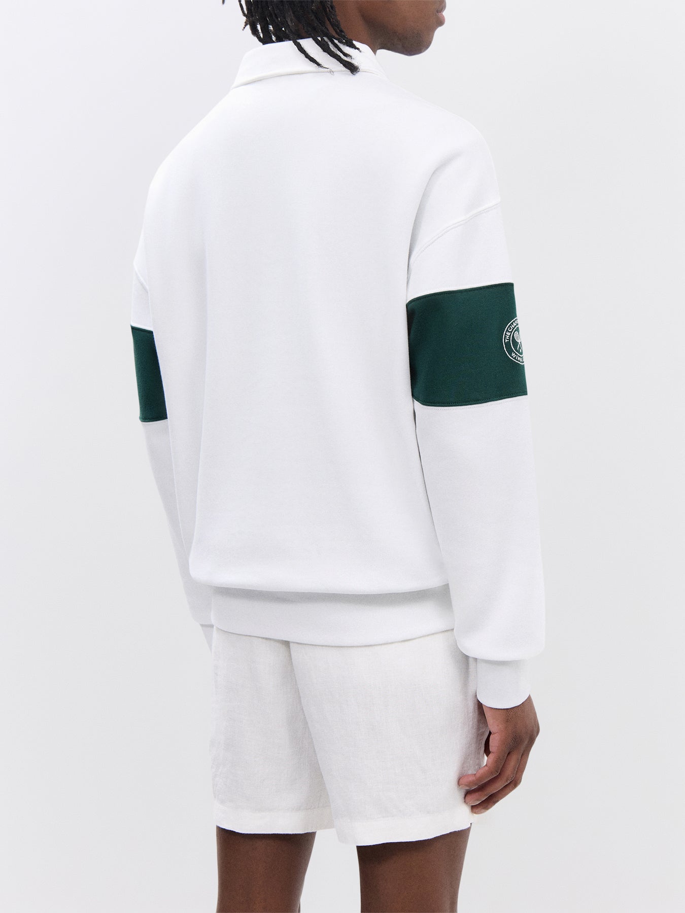 Wimbledon HW Chest 1/4 Zip Sweatshirt