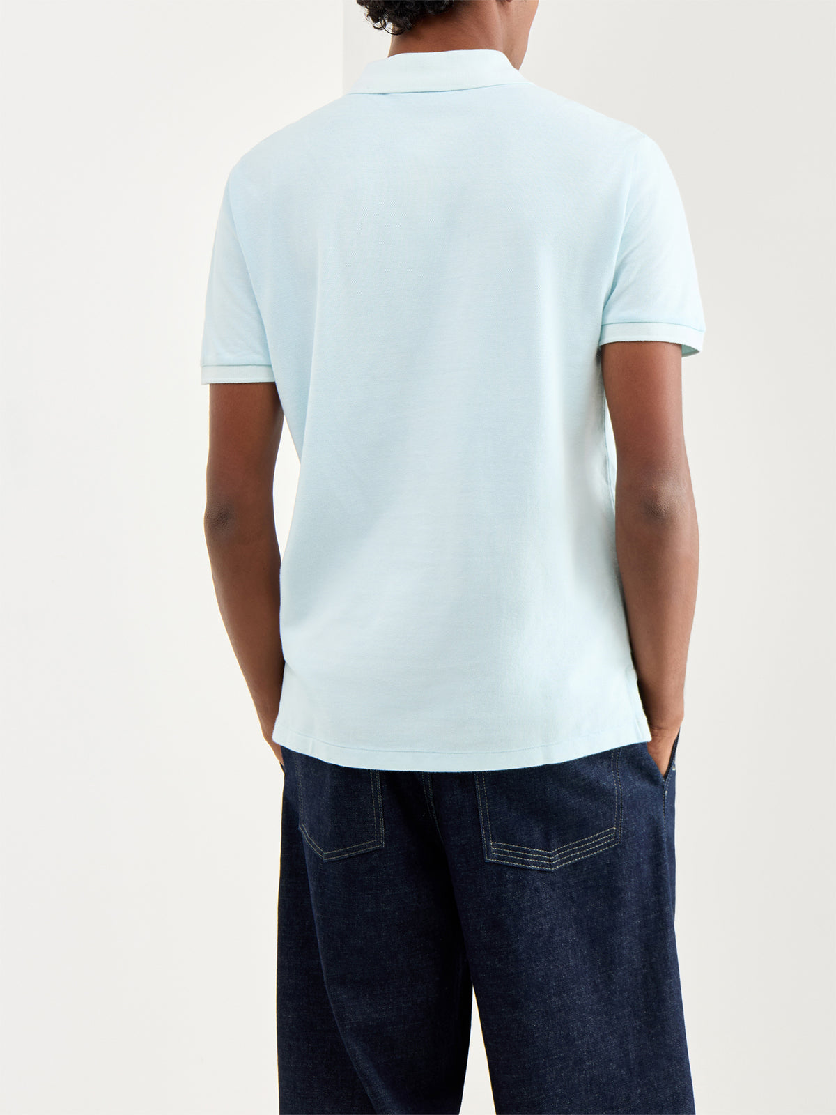 Custom Fit Mineral Dye Polo Top