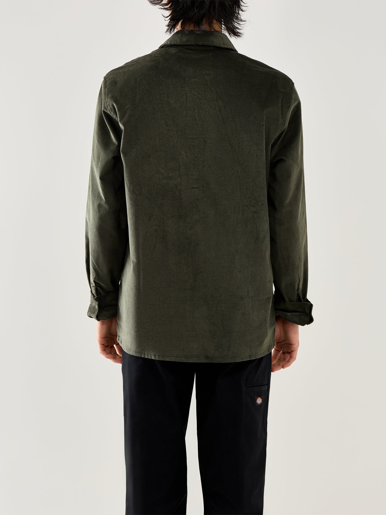 Corduroy Shirt Green