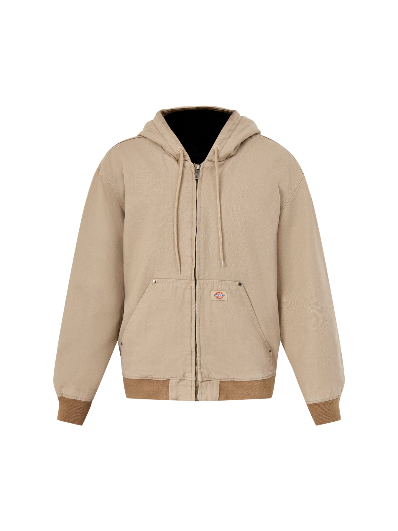 Hilham Hooded Canvas Jacket Sand