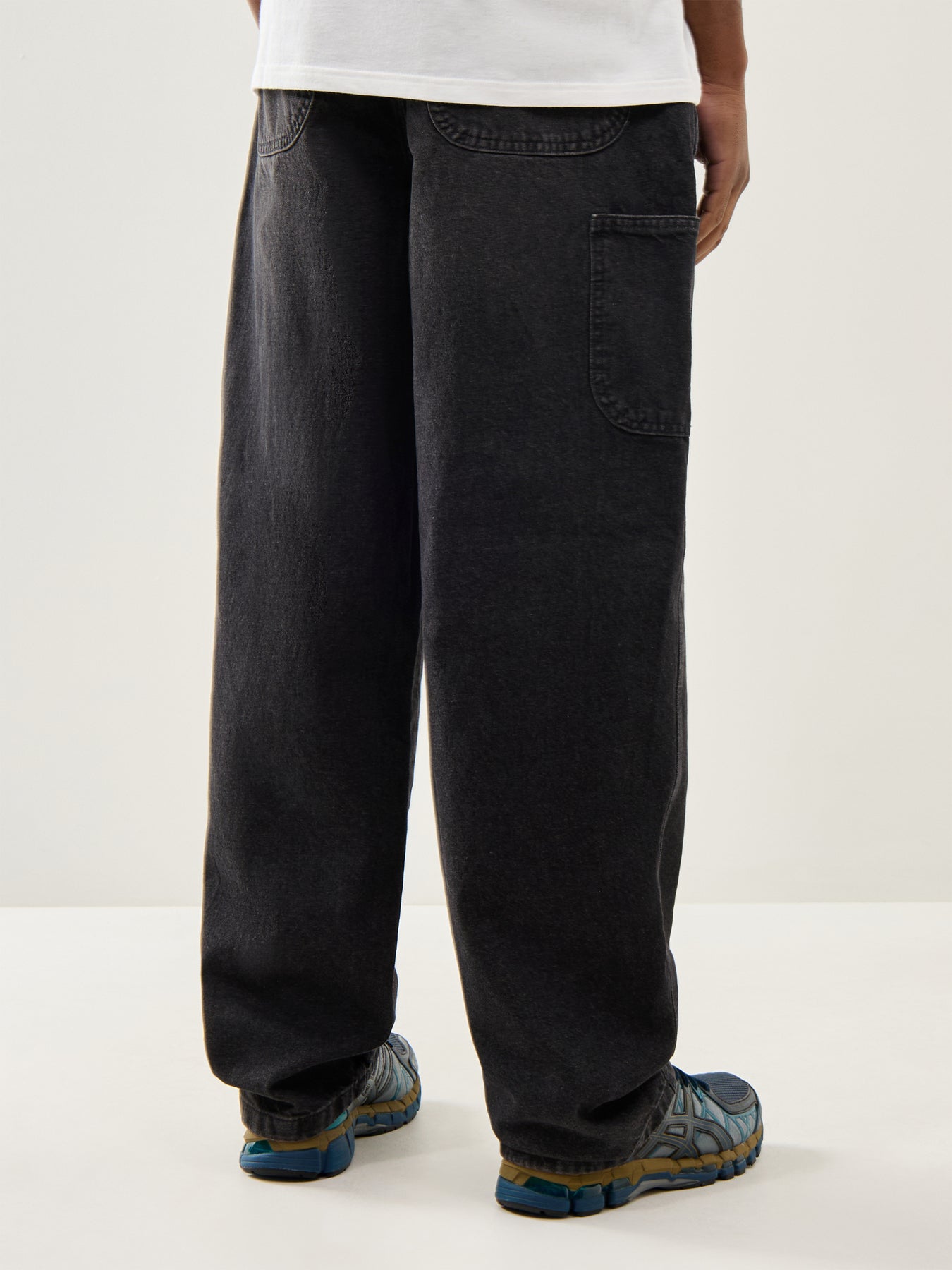 Madison Baggy Fit Denim Black Wash Faded