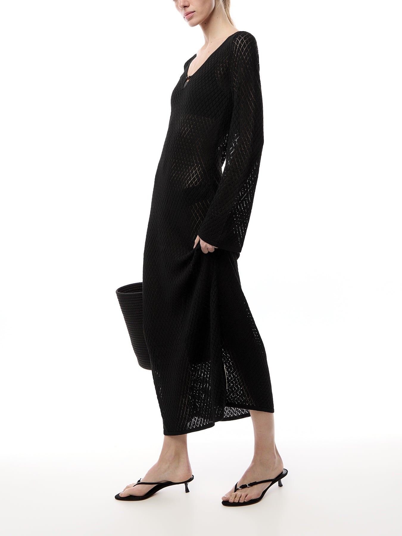 Croisette Knit Midaxi Dress