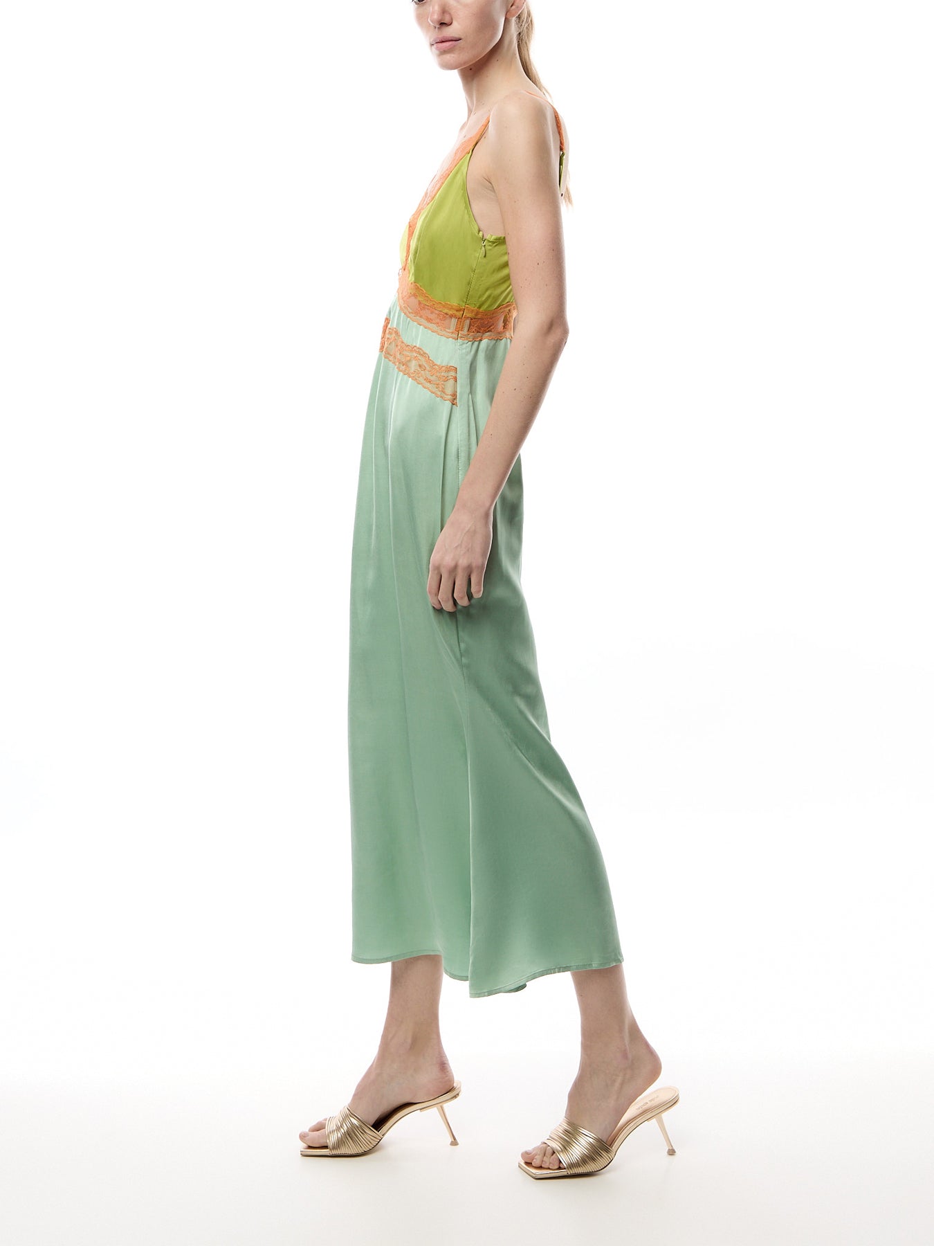 Blue and Green Gianna Dress