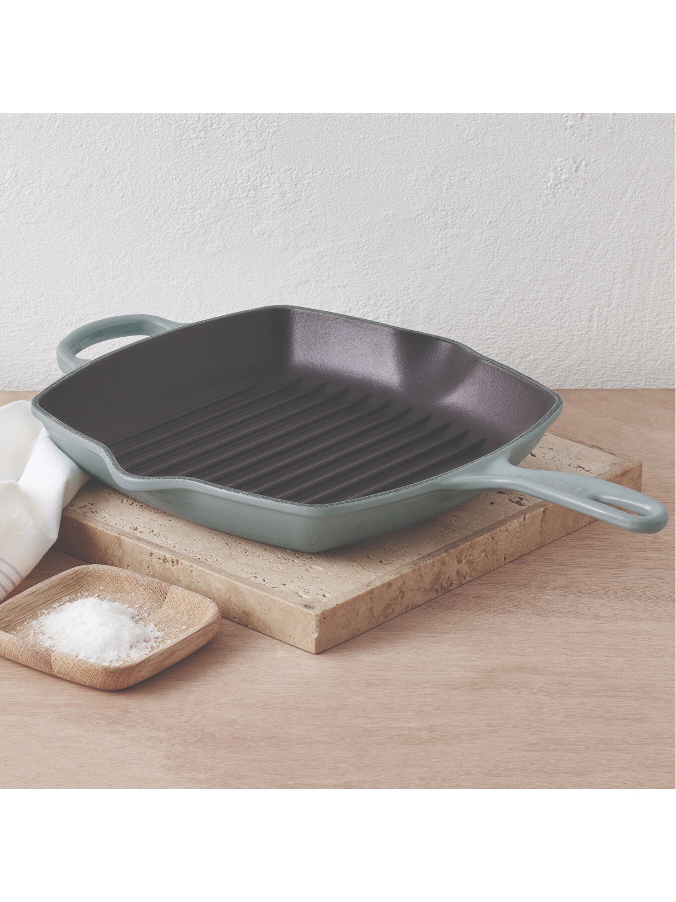 Cast Iron Square Grillit Sea Salt