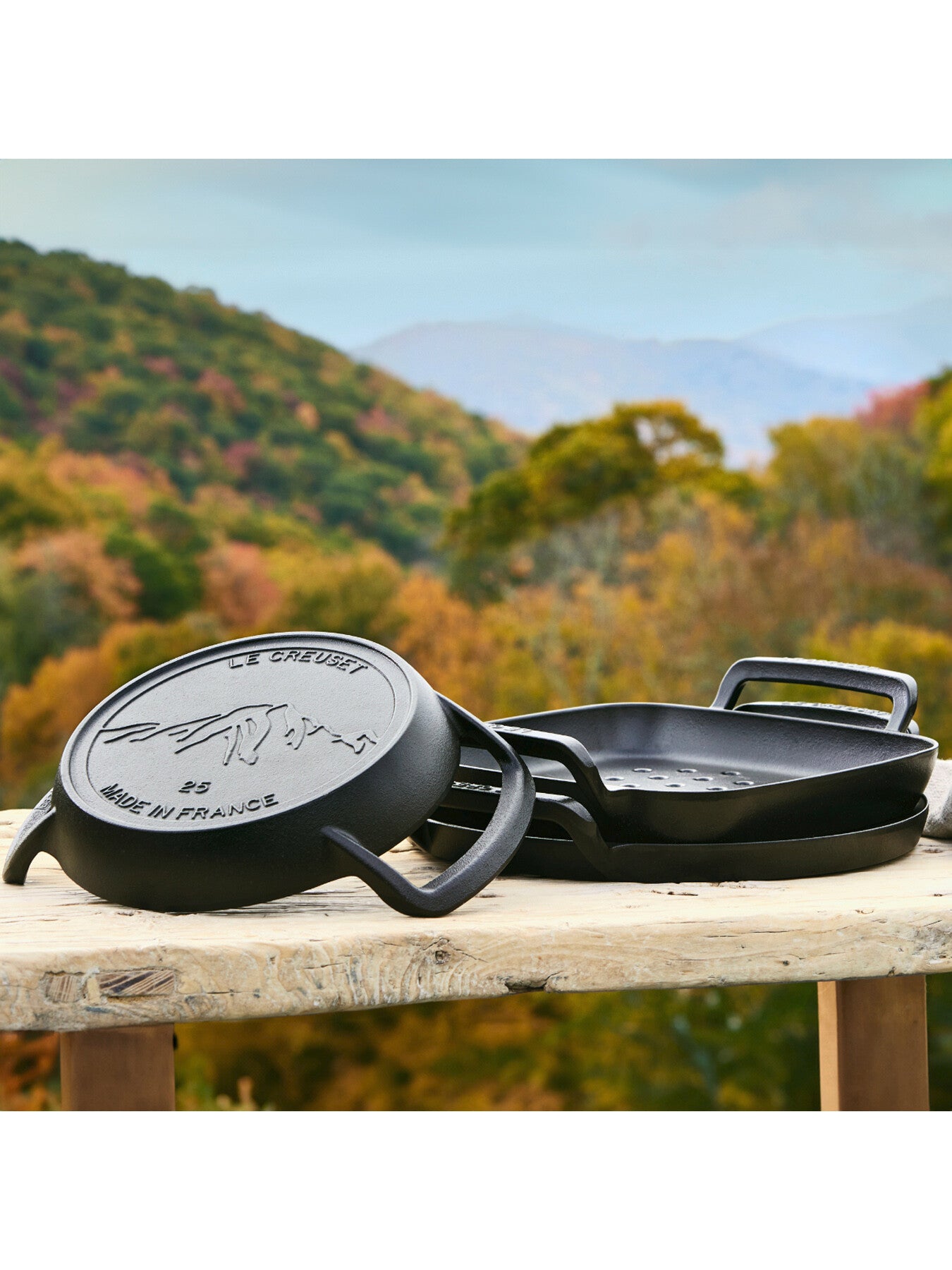 BBQ Round Skillet 25cm