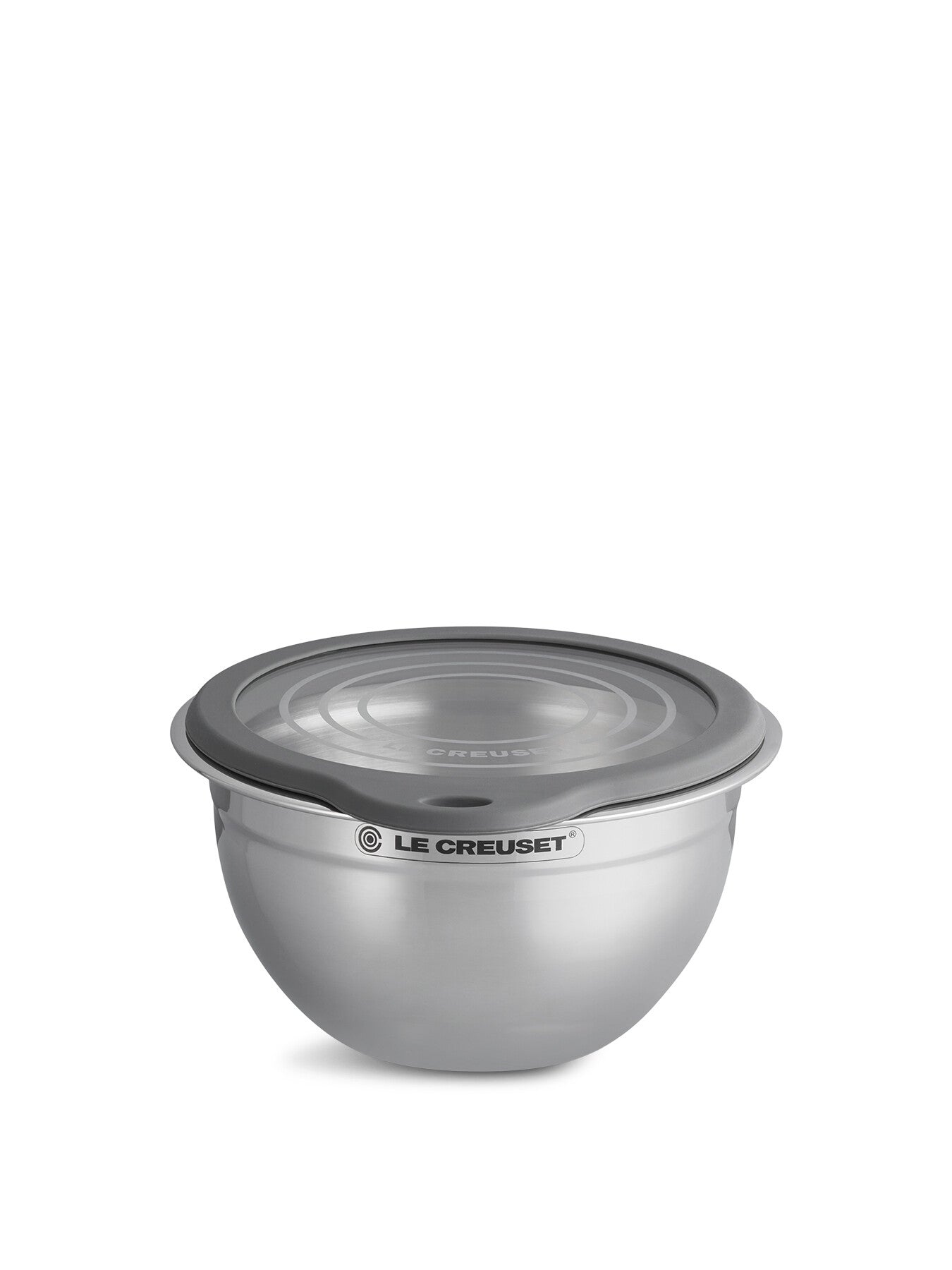 Stainless Steel Mixing Bowl with Glass Lid
