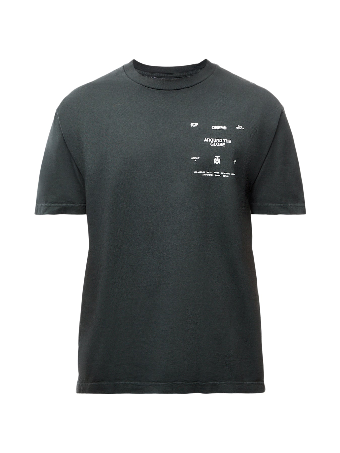 Obey Around The Globe T-Shirt