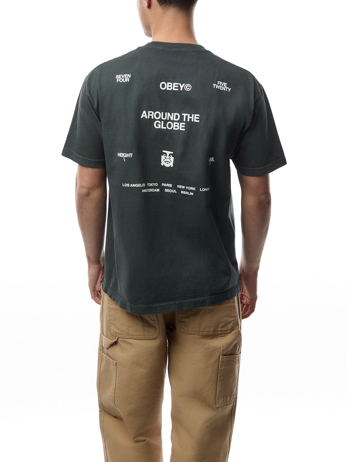 Obey Around The Globe T-Shirt