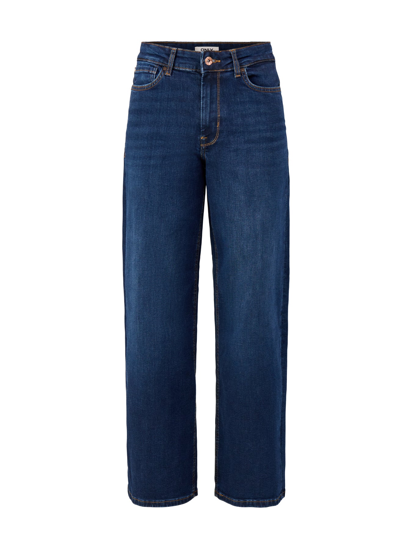 Madison High Waist Wide Leg Jeans Blue