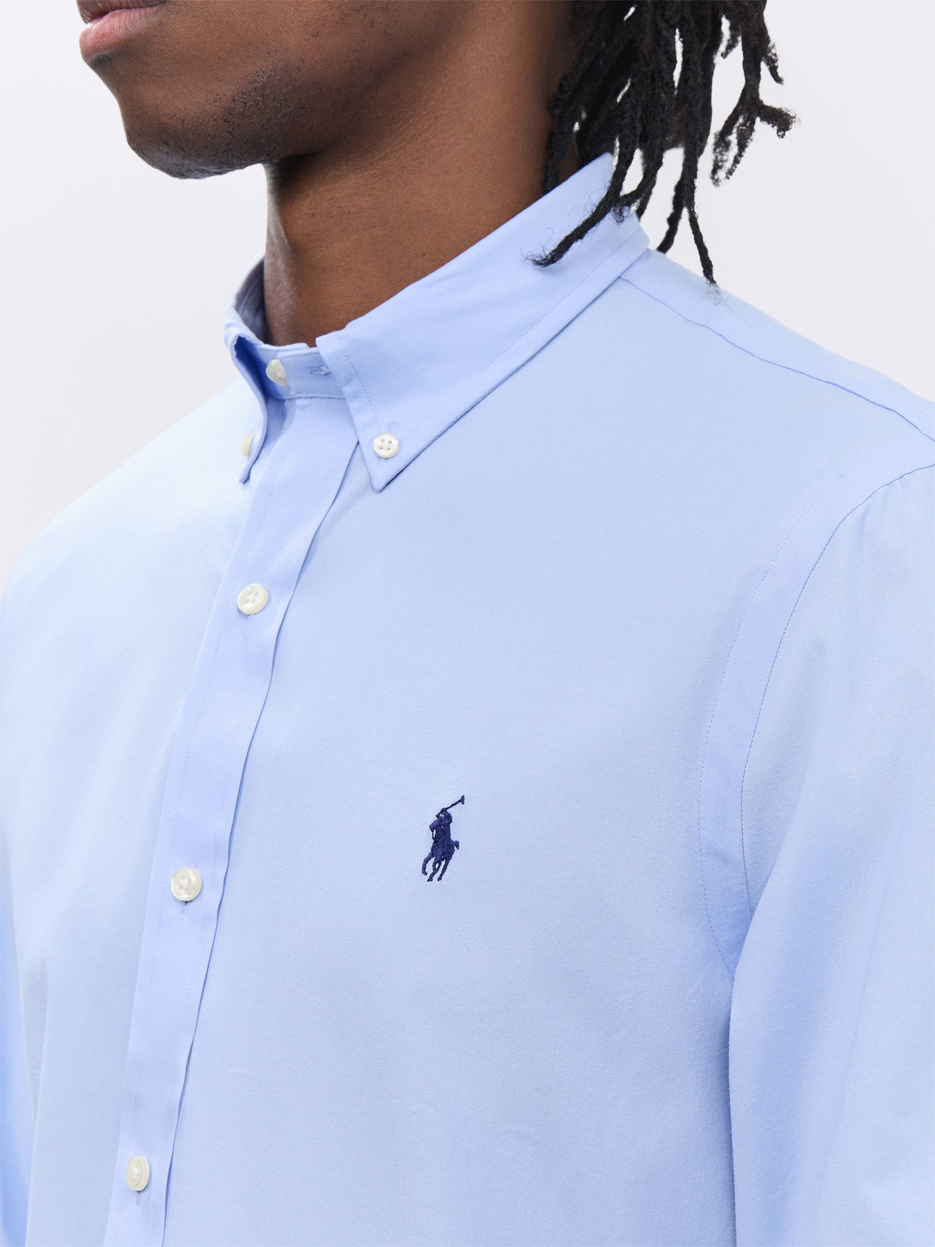 Slim Fit Poplin Stretch Shirt