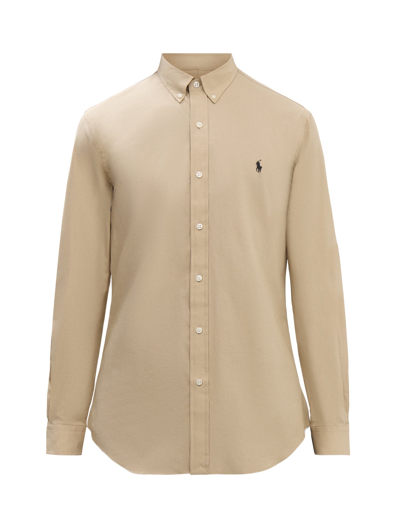 Slim Fit Poplin Stretch Shirt