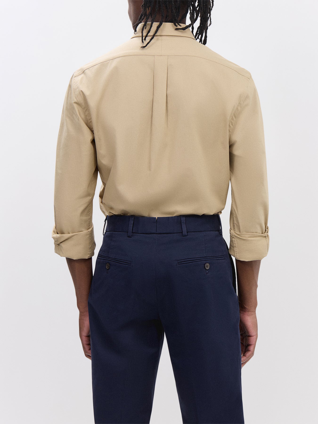 Slim Fit Poplin Stretch Shirt