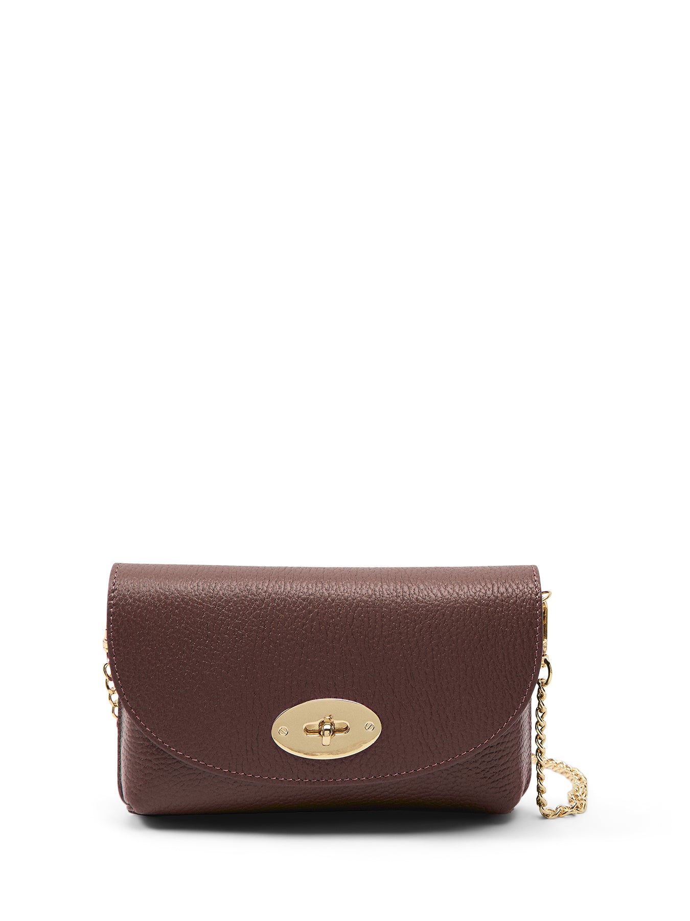 The Mila Port Leather Phone Bag