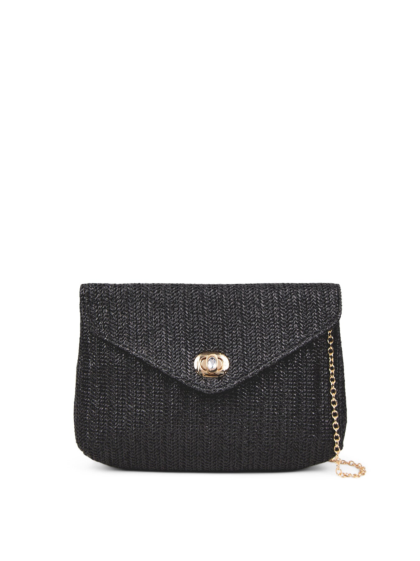 Raffia Clutch Bag