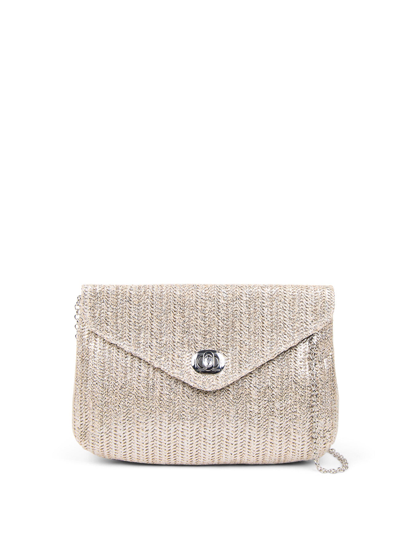 Raffia Clutch Bag