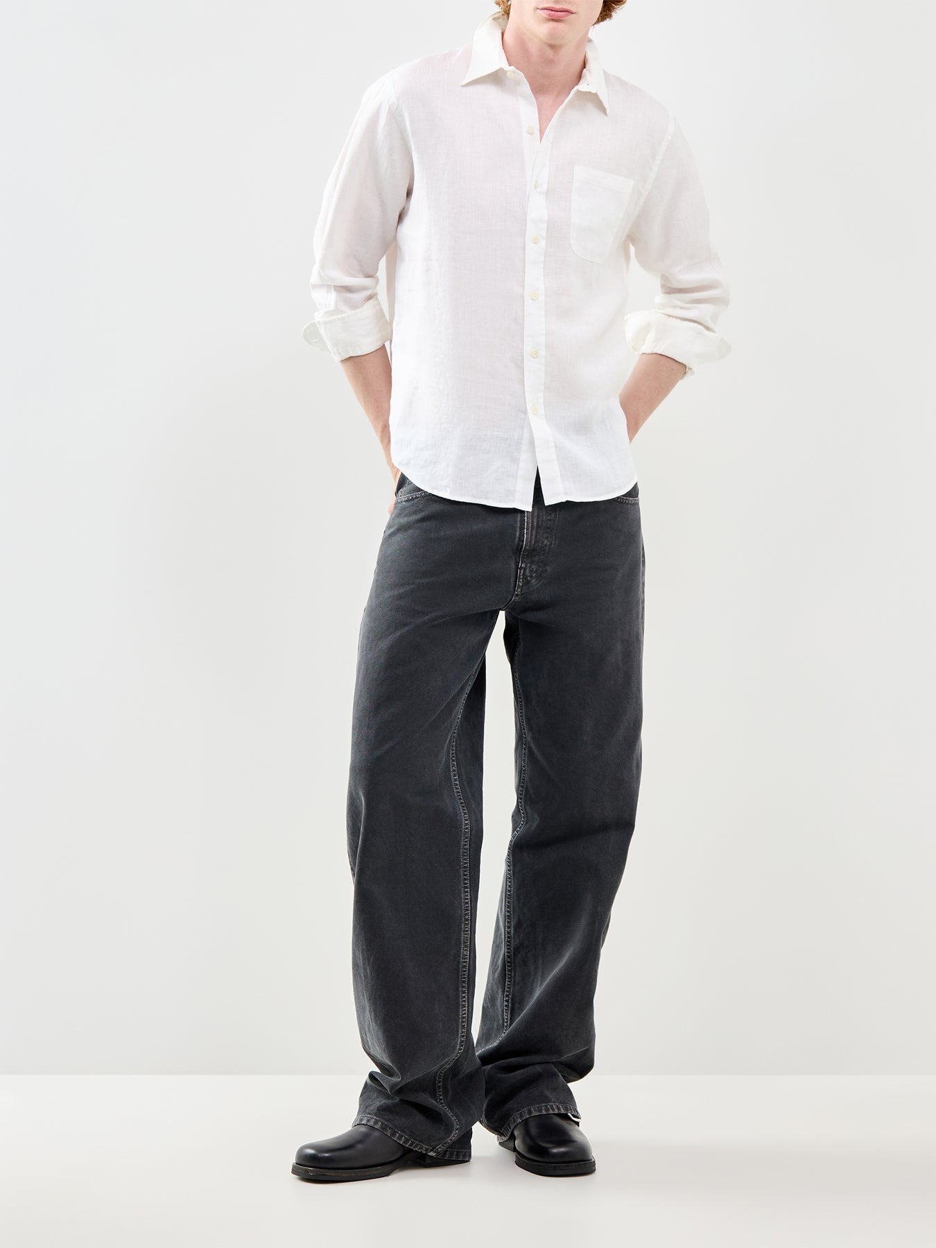Linen Shirt White