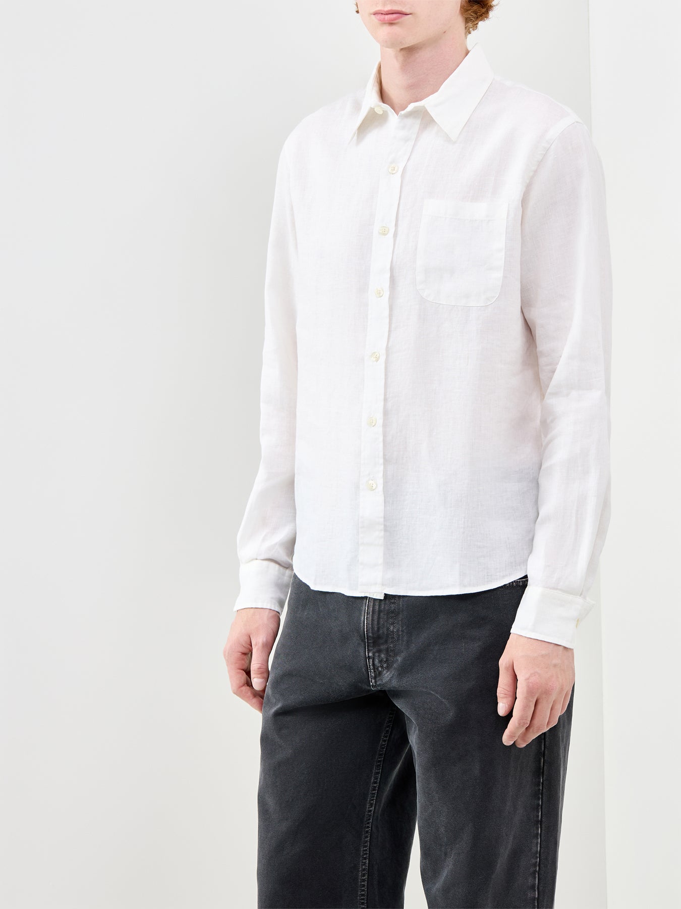 Linen Shirt White