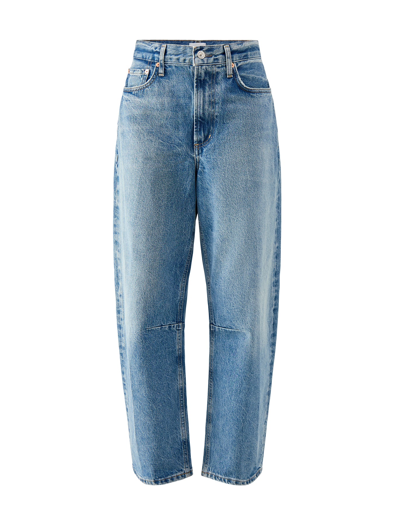 Miro Relaxed Mid-Rise Jeans Blue