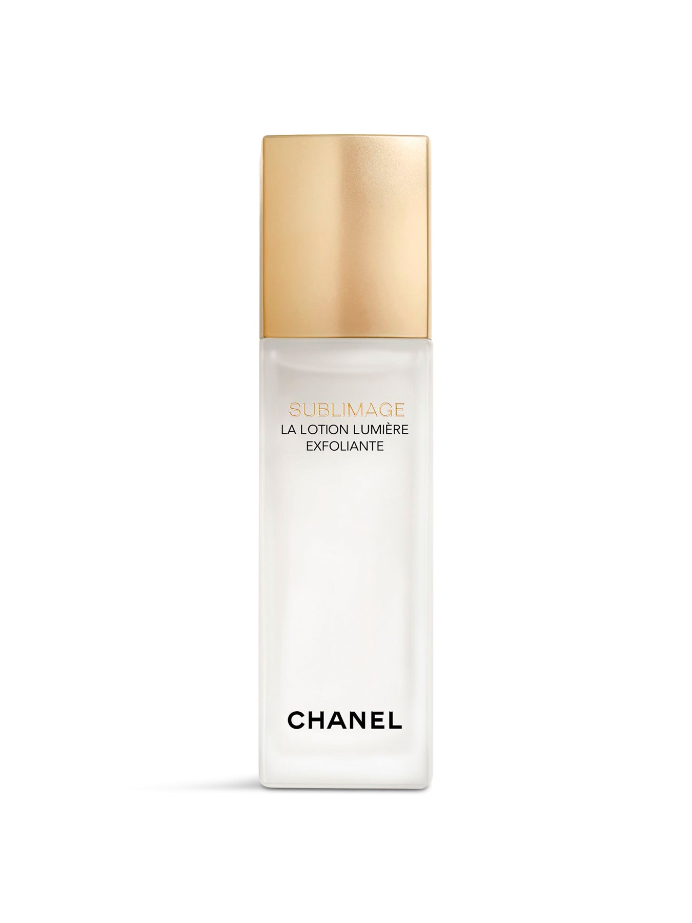 CHANEL SUBLIMAGE LA LOTION LUMIÈRE EXFOLIANTE ULTIMATE LOTION: EXFOLIATES AND ILLUMINATES