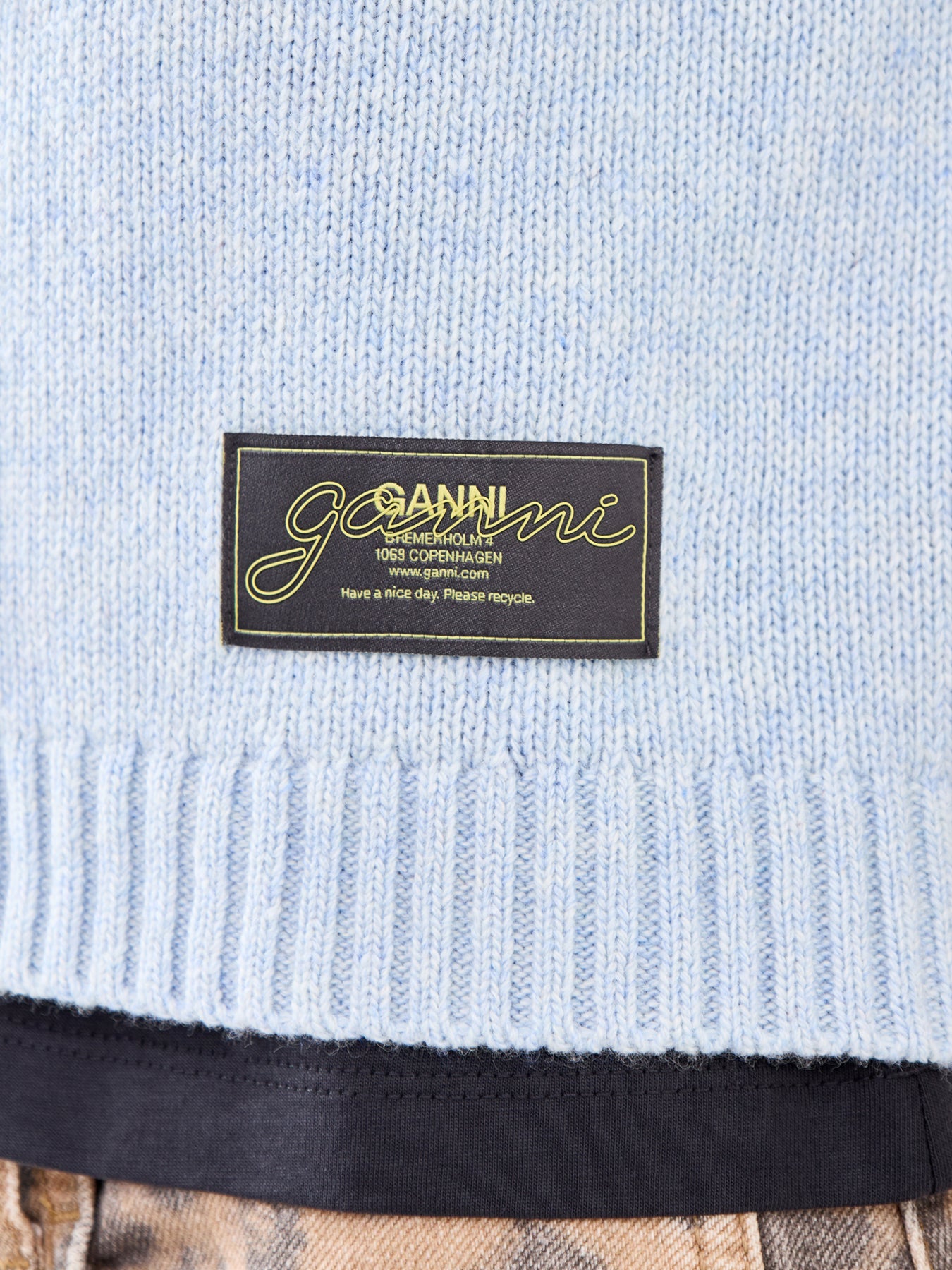 Future Wool Mix Short Sleeve Cardigan