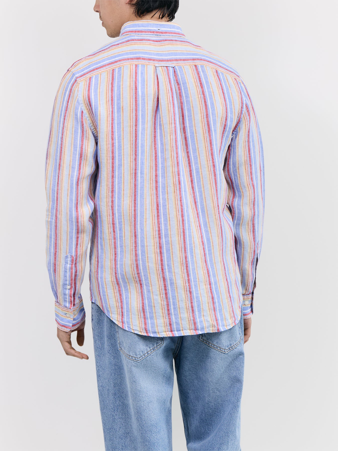 Linen Multistripe Shirt