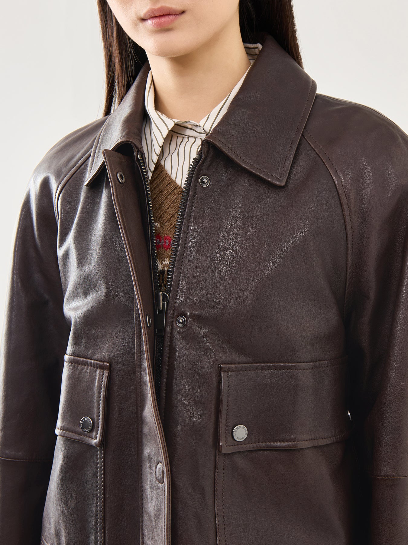 Weekend Berbice Leather Jacket
