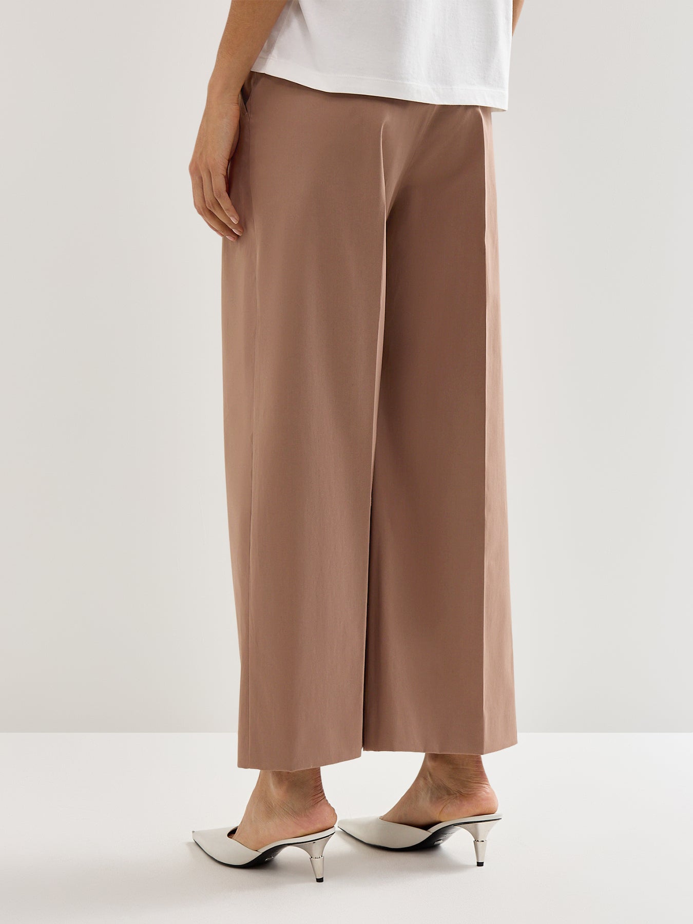 Weekend Urial Tailored Wide Leg Cropped Trouser