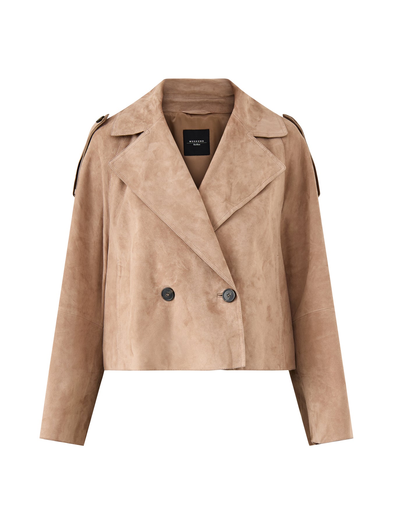 Mega Suede Jacket Tan