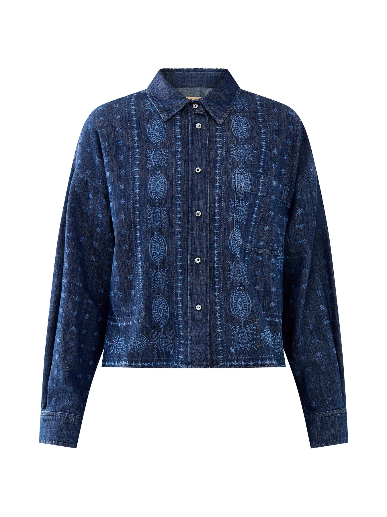 Weekend Giochi Denim Printed Shirt