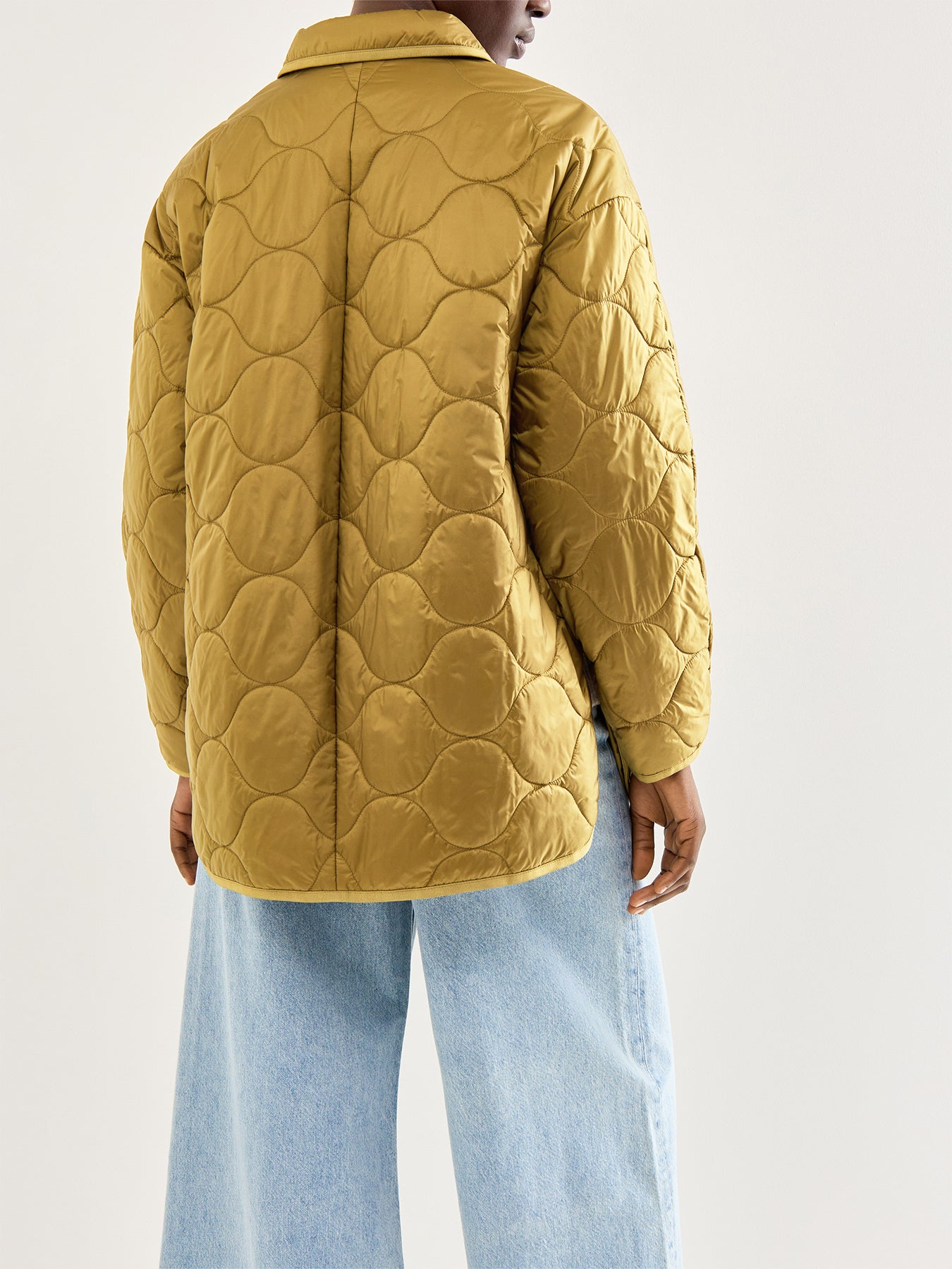 Zante Light Quilted Jacket Olive Green