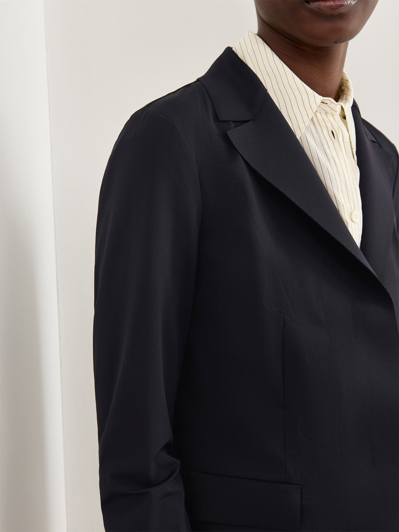 Ghiera Nylon Stretch Blazer Black