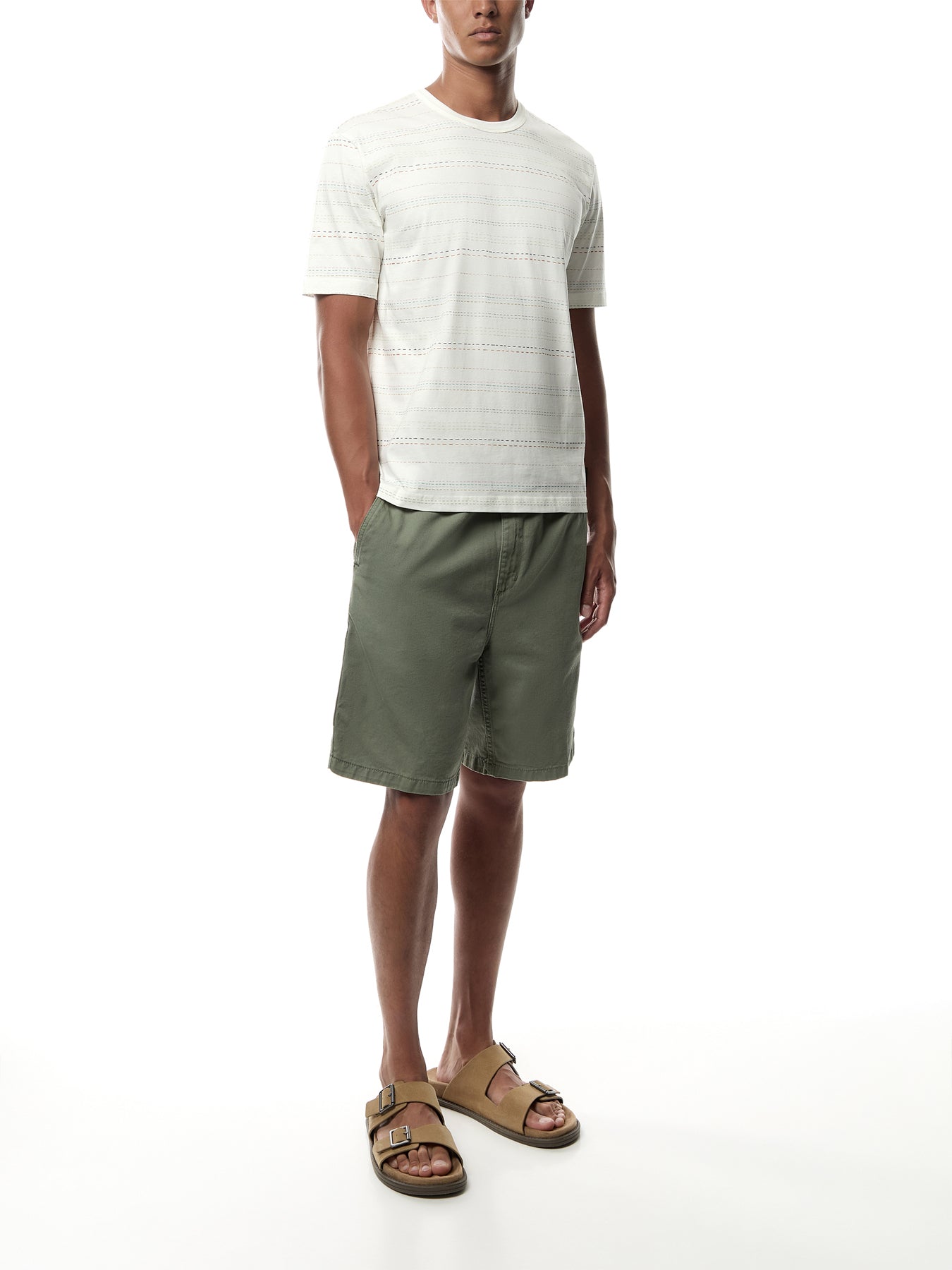 Casual Fit T Shirt Stripe