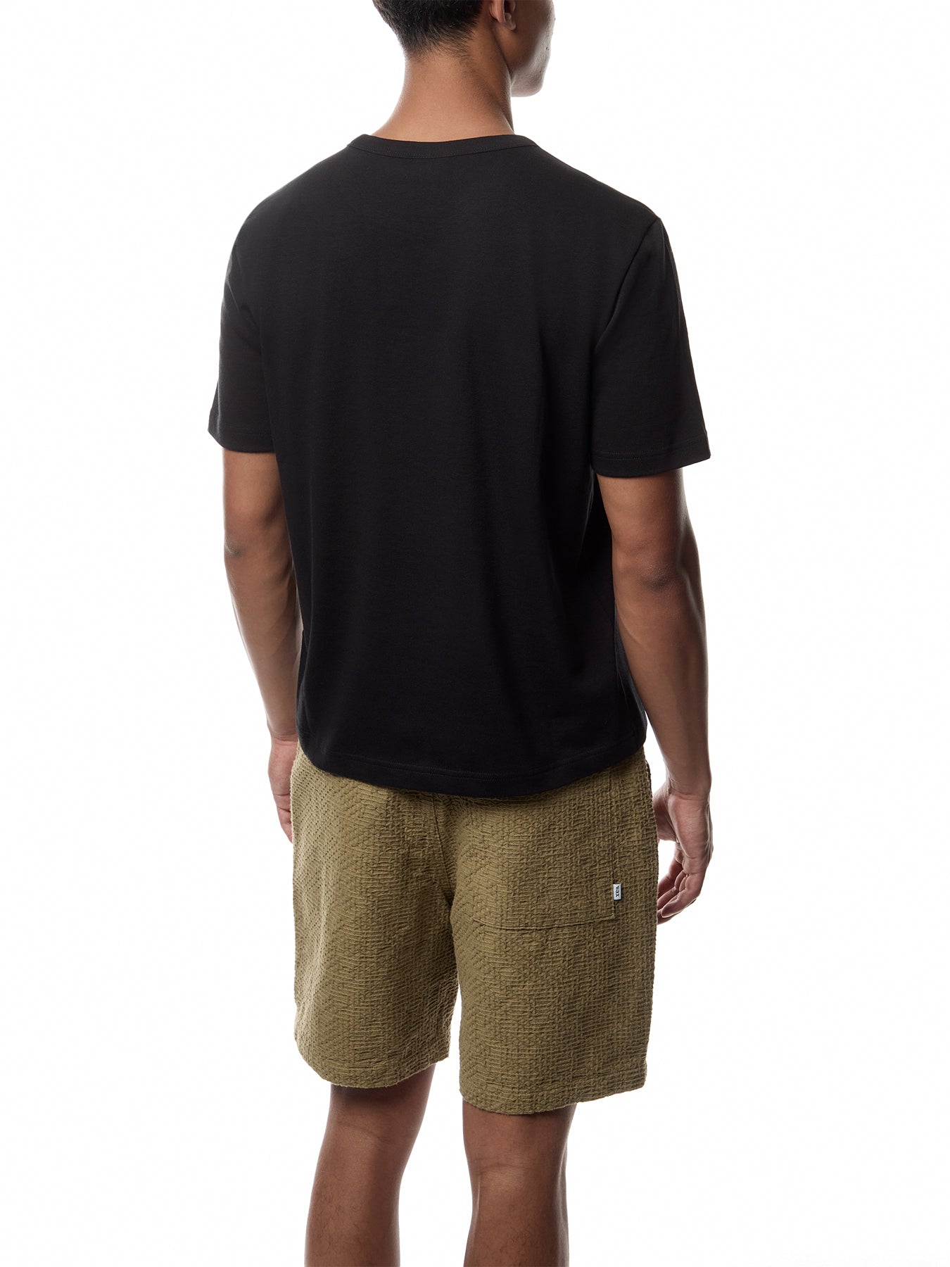 Multi Stripe Stitching T Shirt