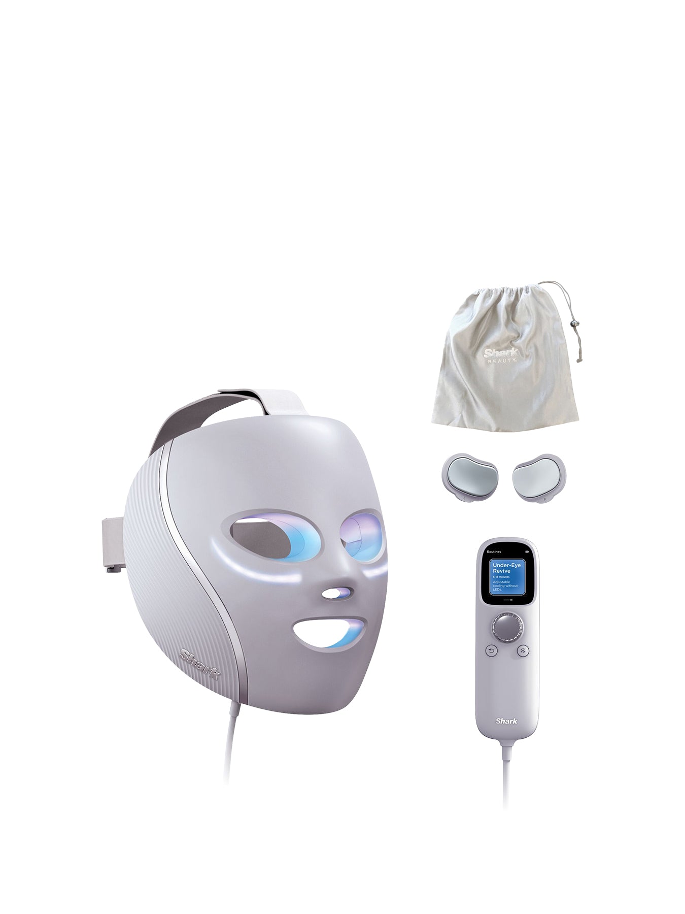 CryoGlow Under Eye Cooling and LED Anti Ageing & Blemish Repair Mask