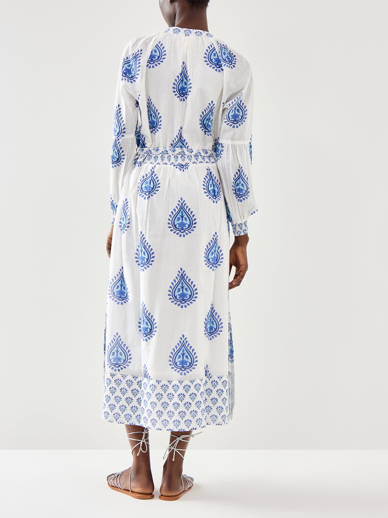 Cara Block Print Dress